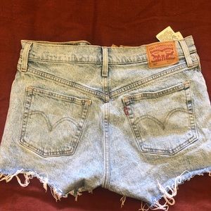 Levi’s High-Waisted Jean Shorts